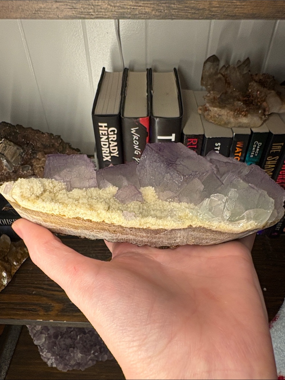 Natural QR Code Fluorite - Picture 8 of 10
